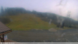 Dolní část sjezdovky