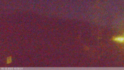 Dolní část sjezdovky