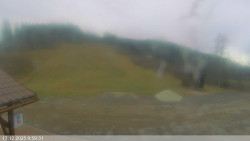 Dolní část sjezdovky