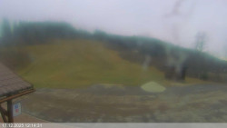 Dolní část sjezdovky