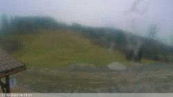 Dolní část sjezdovky