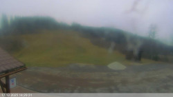 Dolní část sjezdovky