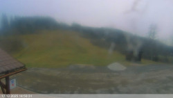 Dolní část sjezdovky