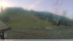 Dolní část sjezdovky