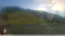 Dolní část sjezdovky