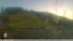 Dolní část sjezdovky