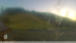 Dolní část sjezdovky