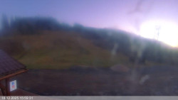 Dolní část sjezdovky