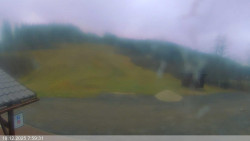 Dolní část sjezdovky