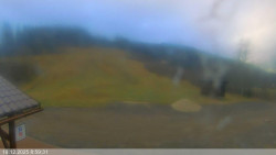 Dolní část sjezdovky