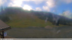 Dolní část sjezdovky