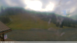 Dolní část sjezdovky