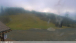 Dolní část sjezdovky