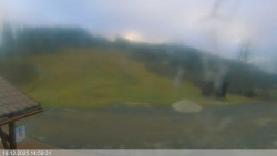 Dolní část sjezdovky