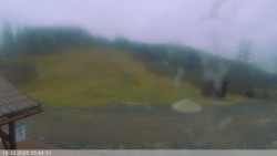 Dolní část sjezdovky