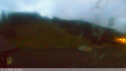 Dolní část sjezdovky