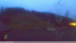 Dolní část sjezdovky