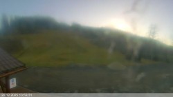 Dolní část sjezdovky