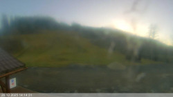 Dolní část sjezdovky