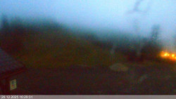 Dolní část sjezdovky