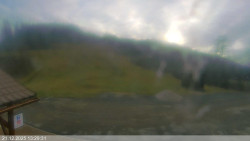 Dolní část sjezdovky