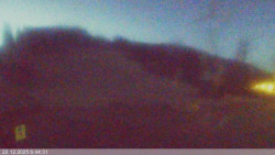 Dolní část sjezdovky