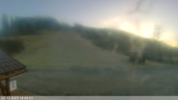 Dolní část sjezdovky