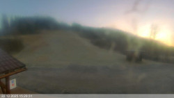 Dolní část sjezdovky