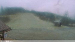 Dolní část sjezdovky