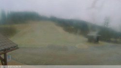 Dolní část sjezdovky