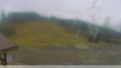 Dolní část sjezdovky