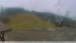 Dolní část sjezdovky