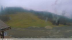 Dolní část sjezdovky