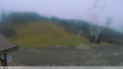 Dolní část sjezdovky