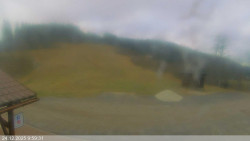 Dolní část sjezdovky