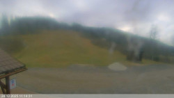 Dolní část sjezdovky