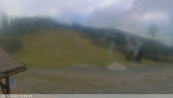 Dolní část sjezdovky