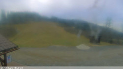 Dolní část sjezdovky