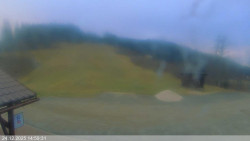 Dolní část sjezdovky