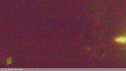 Dolní část sjezdovky