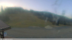 Dolní část sjezdovky