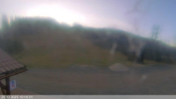 Dolní část sjezdovky