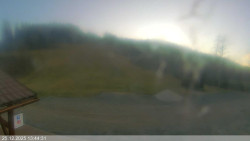 Dolní část sjezdovky