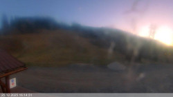 Dolní část sjezdovky