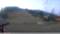 Dolní část sjezdovky