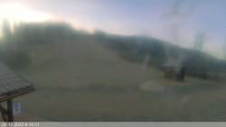 Dolní část sjezdovky