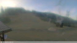 Dolní část sjezdovky