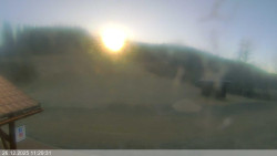 Dolní část sjezdovky