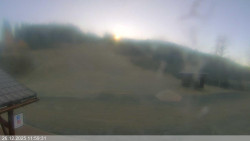 Dolní část sjezdovky