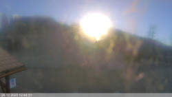 Dolní část sjezdovky